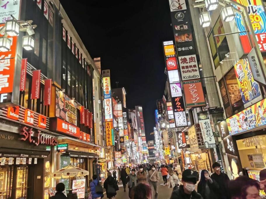 Hc3新宿最中心 Shinjuku Loft Lägenhet